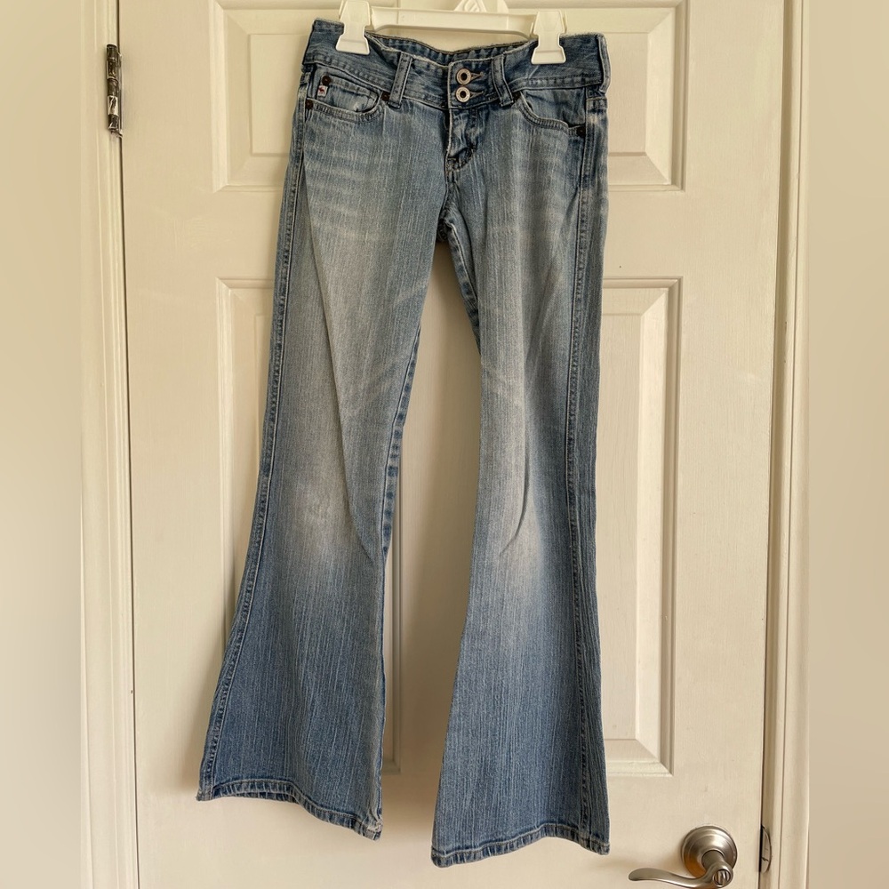 Abercrombie Kids Light Blue Flare Jeans